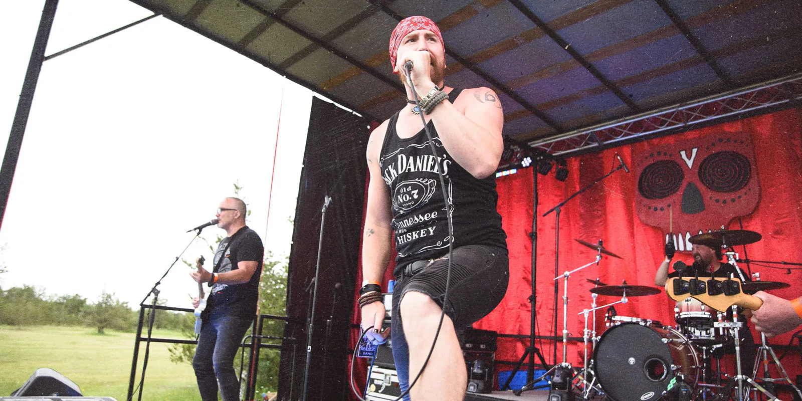 Entertaining the crowd